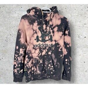 Adidas x Disney Rare Acid Bleach Goofy Pullover Hoodie S Limited Edition